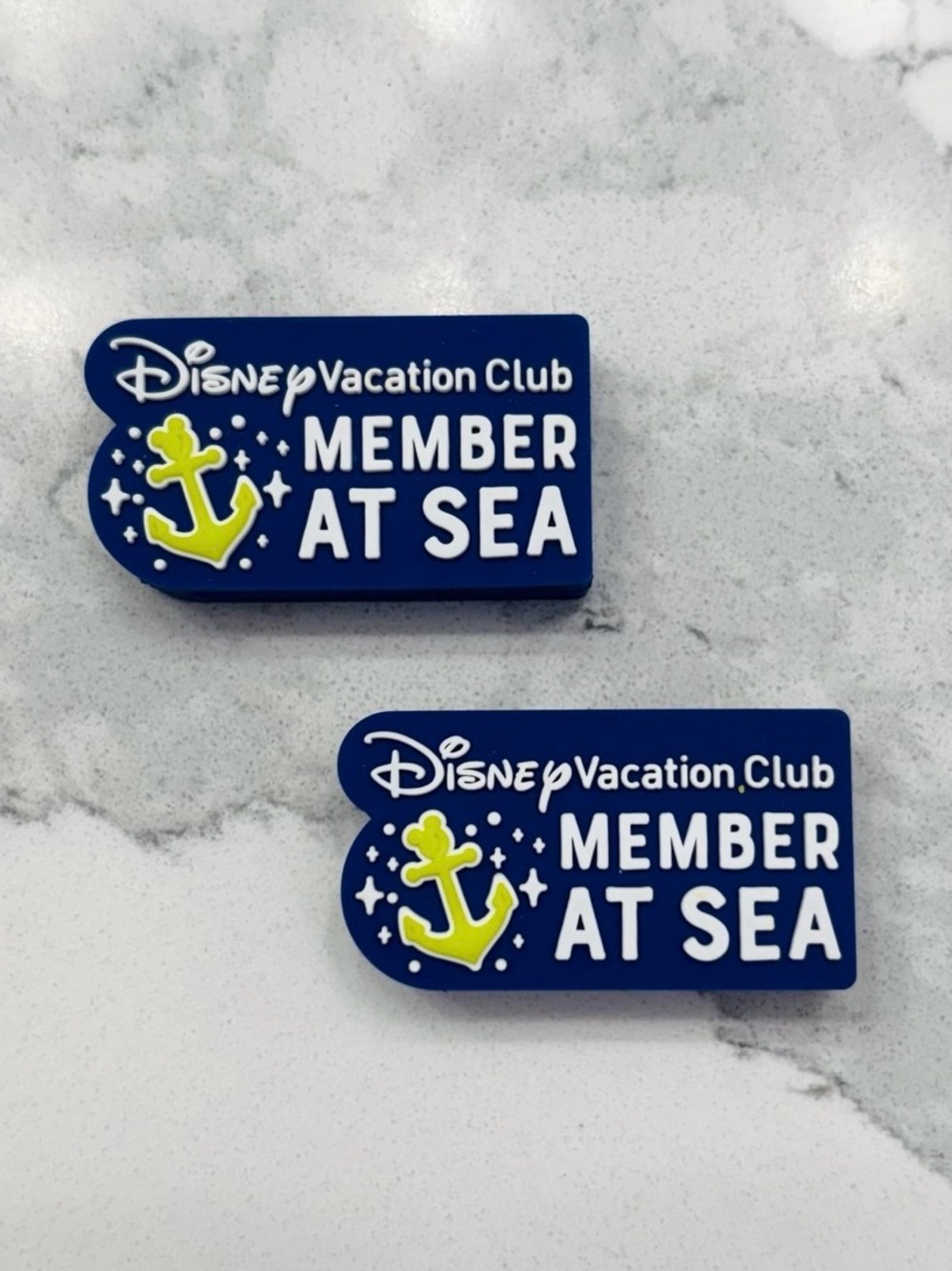 (2) Disney Vacation Club “Member at Sea” Magicband Slider
